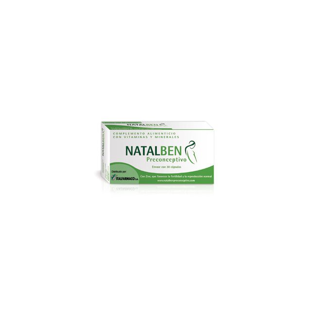 Natalben Preconceptivo 30 Capsulas