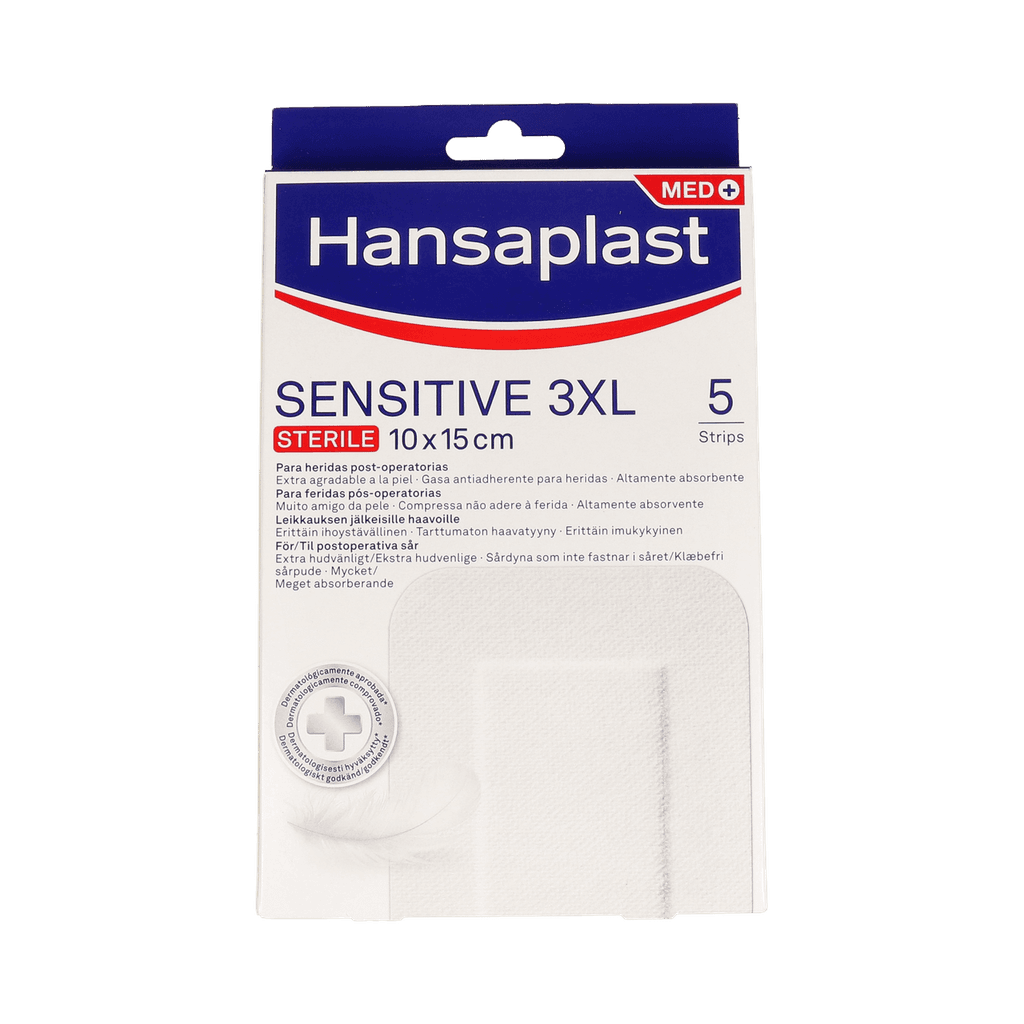Imagen de Aposito Esteril Hansaplast Sensitive 3xl 15 X
