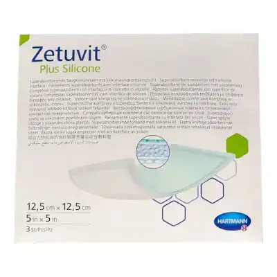 Imagen de Aposito Esteril Zetuvit Plus Silicone 12,5 X