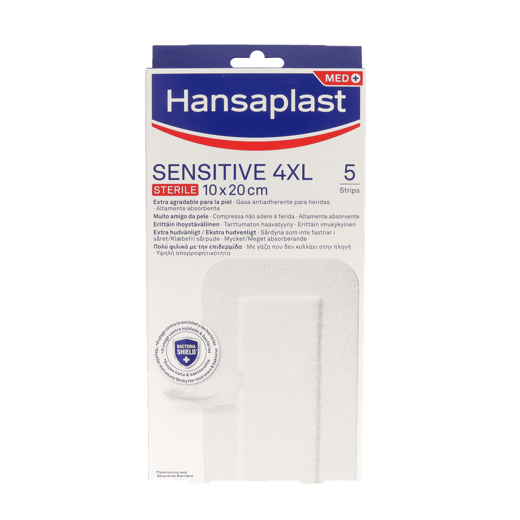 Imagen de Aposito Esteril Hansaplast Sensitive 4xl 20 X