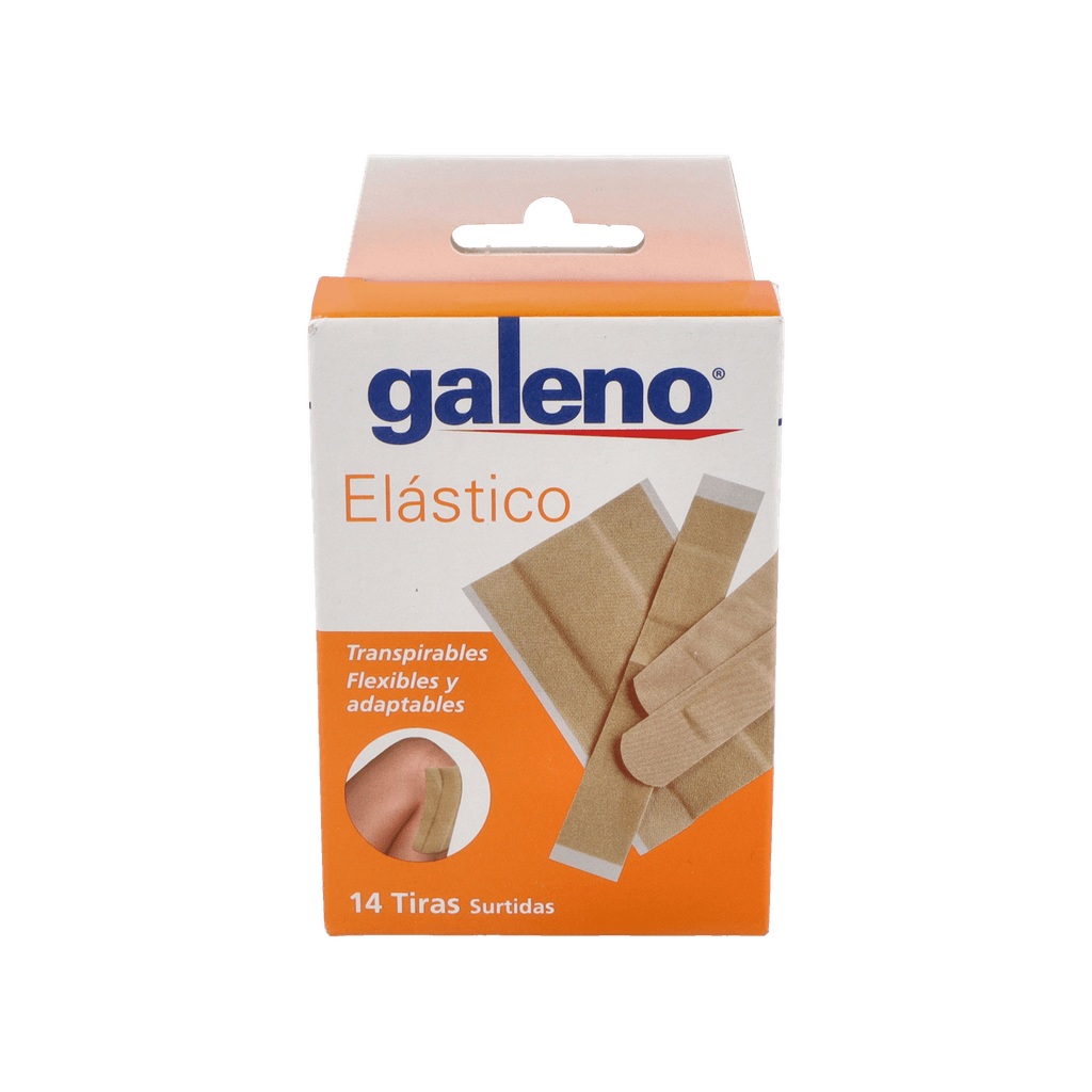 Imagen de Galeno Elastico Aposito Adhesivo Precort Color Piel 4 Tamaños