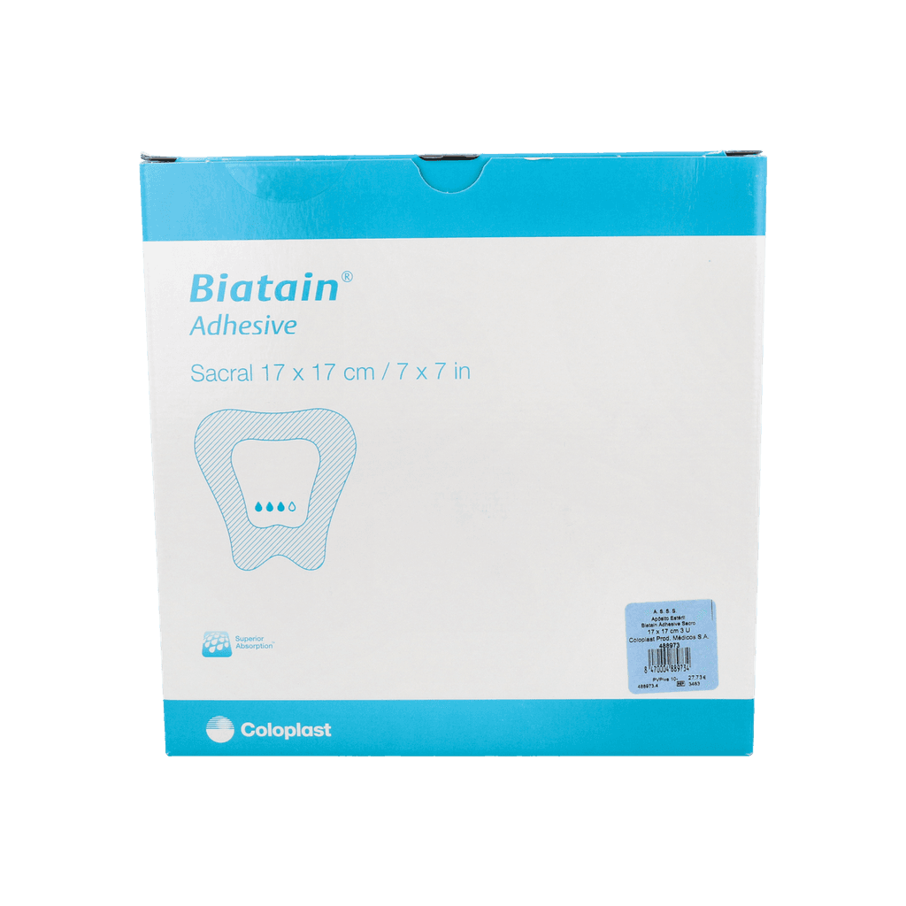 Imagen de Aposito Esteril Biatain Adhesive Sacro 17 X