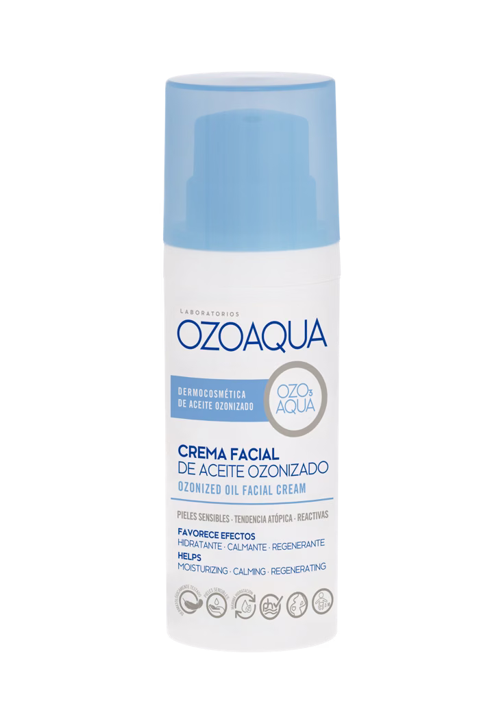 OZOAQUA CREMA FACIAL DE ACEITE OZONIZADO 1 ENVASE 50 ml
