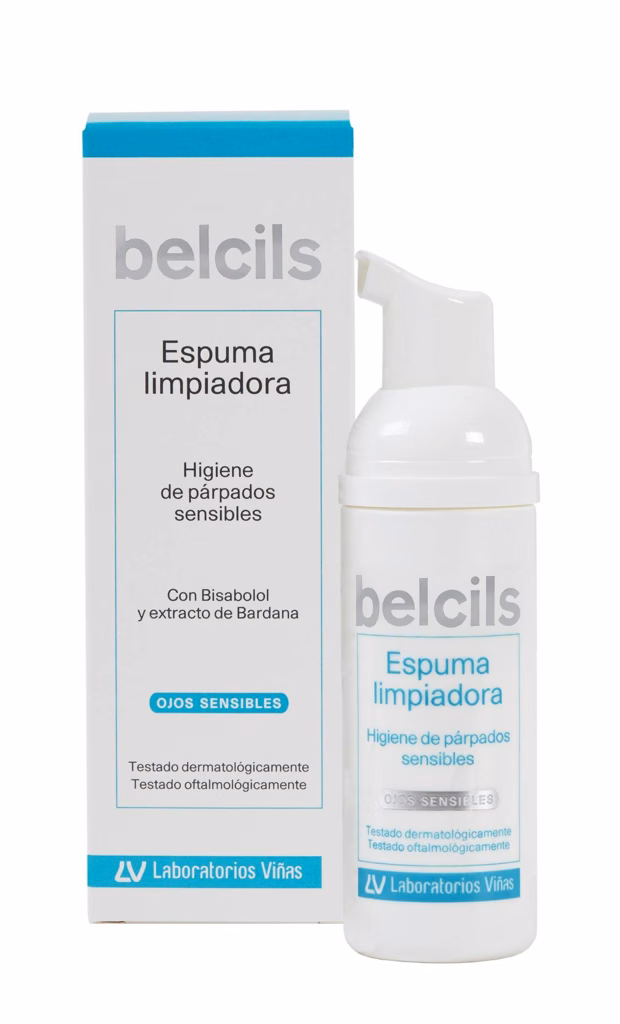 BELCILS ESPUMA LIMPIADORA PARPADOS Y PESTAÑAS 1 ENVASE 50 ml