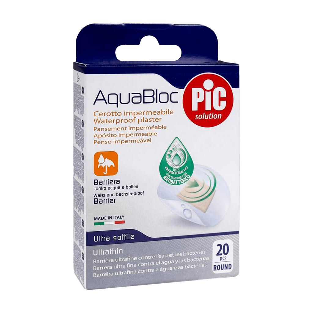 Imagen de Pic Aquabloc Con Bactericida Aposito Adhesivo Redondo