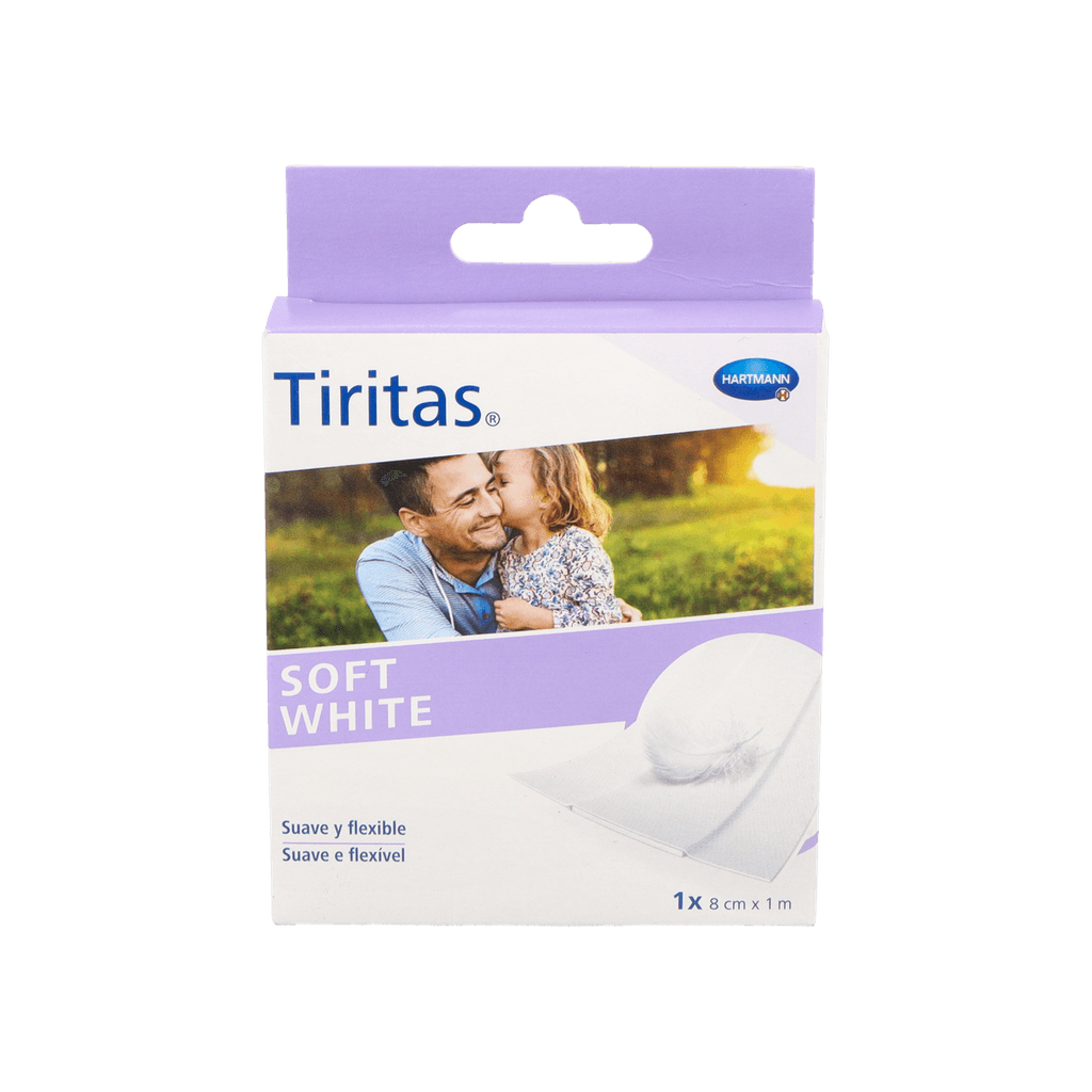 Imagen de Tiritas soft white aposito adhesivo 1 unidad 1 m x 8 cm