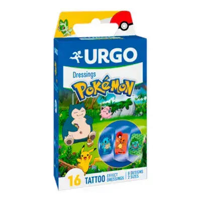 Imagen de Urgo Tatoo 16 Apositos Pokemon