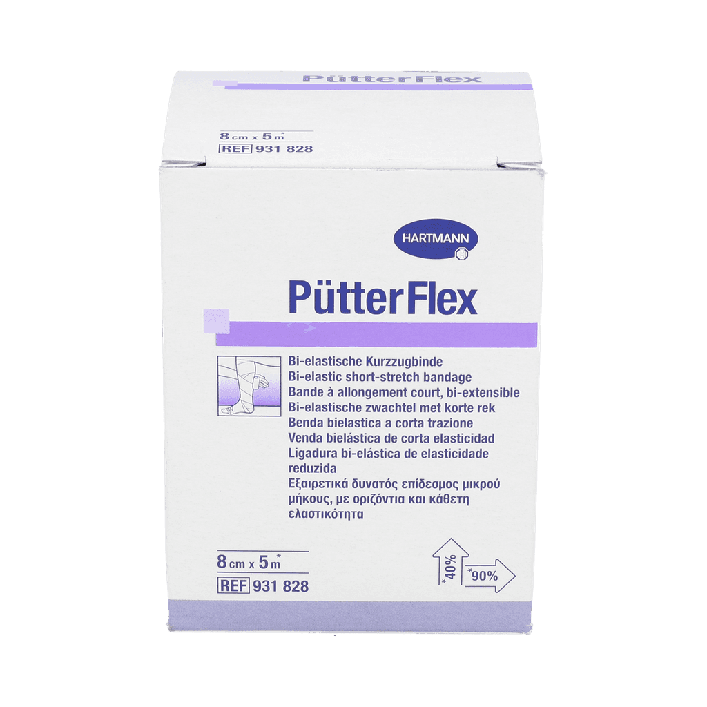 Imagen de Venda Compresiva Bielastica Putter Flex Comp Fuerte Traccion Corta X