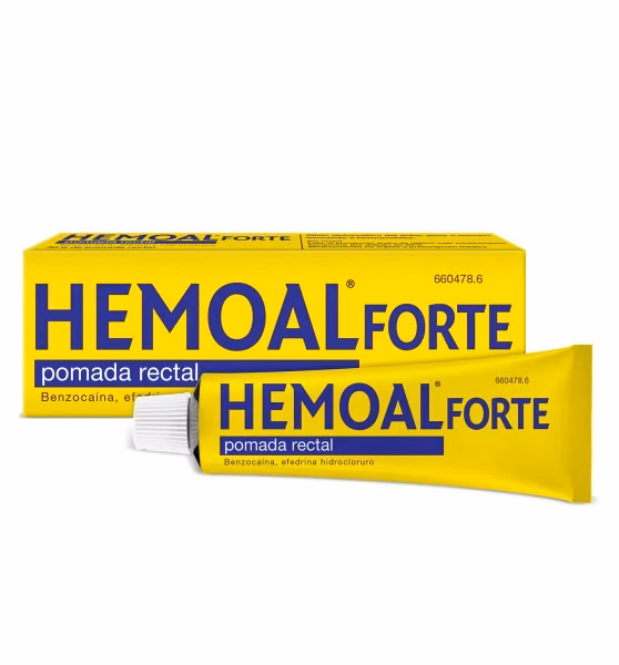 HEMOAL FORTE POMADA RECTAL, 1 tubo de 30 g