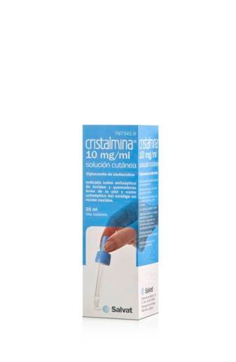 Imagen de Cristalmina 10 mg/ml solucion cutanea