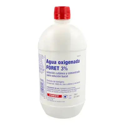 Imagen de Agua Oxigenada Foret Y Concentrado Para Solucion Bucal Solucion Cutanea