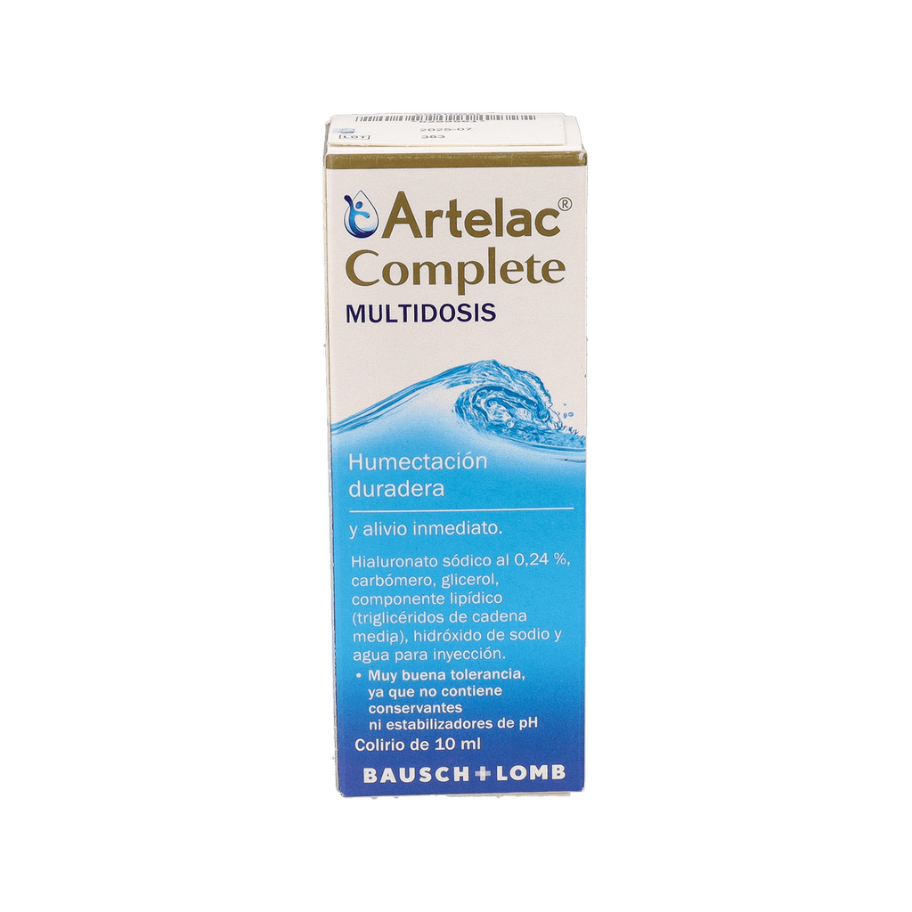 Imagen de Artelac Complete Esteril Gotas Oculares Multidosis