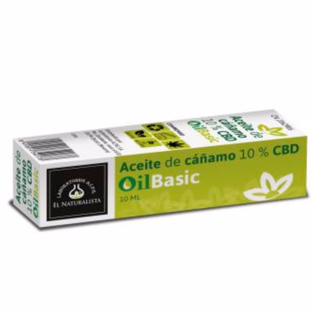 ACEITE DE CAÑAMO 10% CBD EL NATURALISTA 1 ENVASE 10 ml