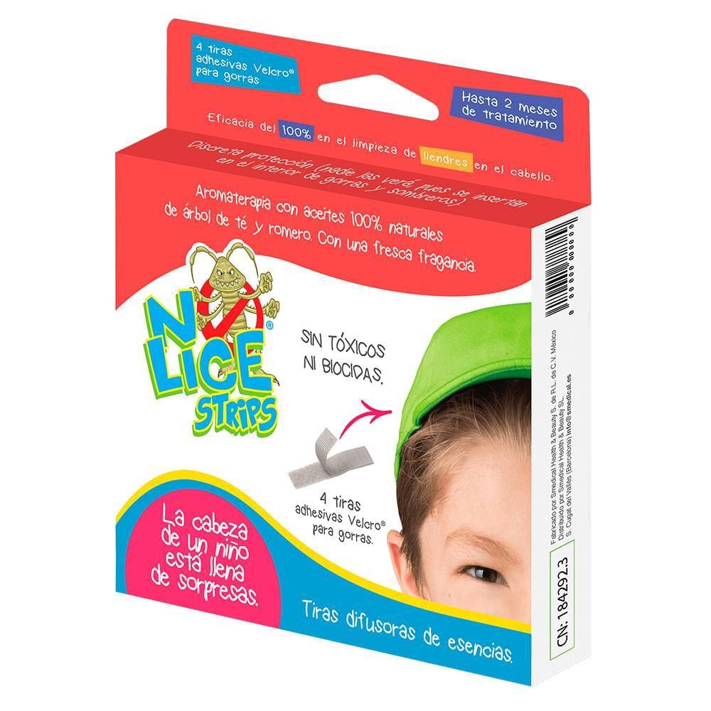 Imagen de No-lice autoadhesivos velcro 4 unidades