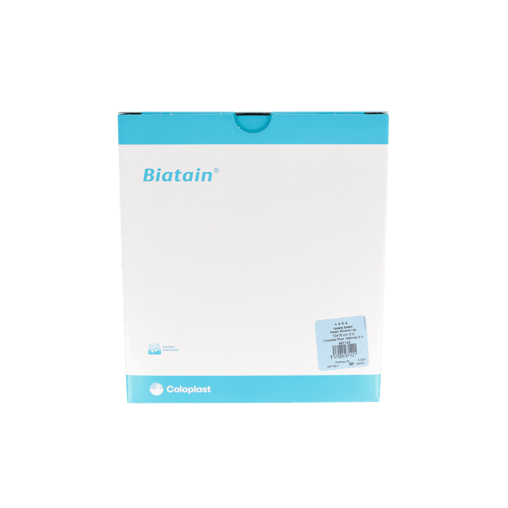 Imagen de Aposito Esteril Biatain Silicone Lite 10 X