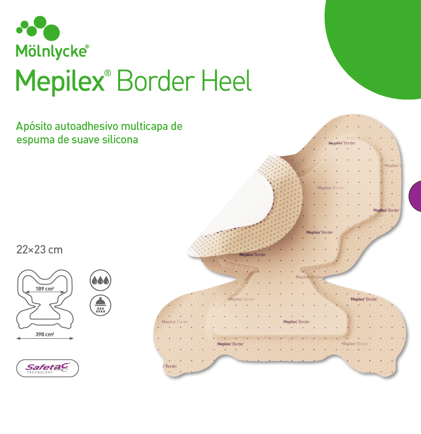 Imagen de Aposito Esteril Mepilex Border Heel