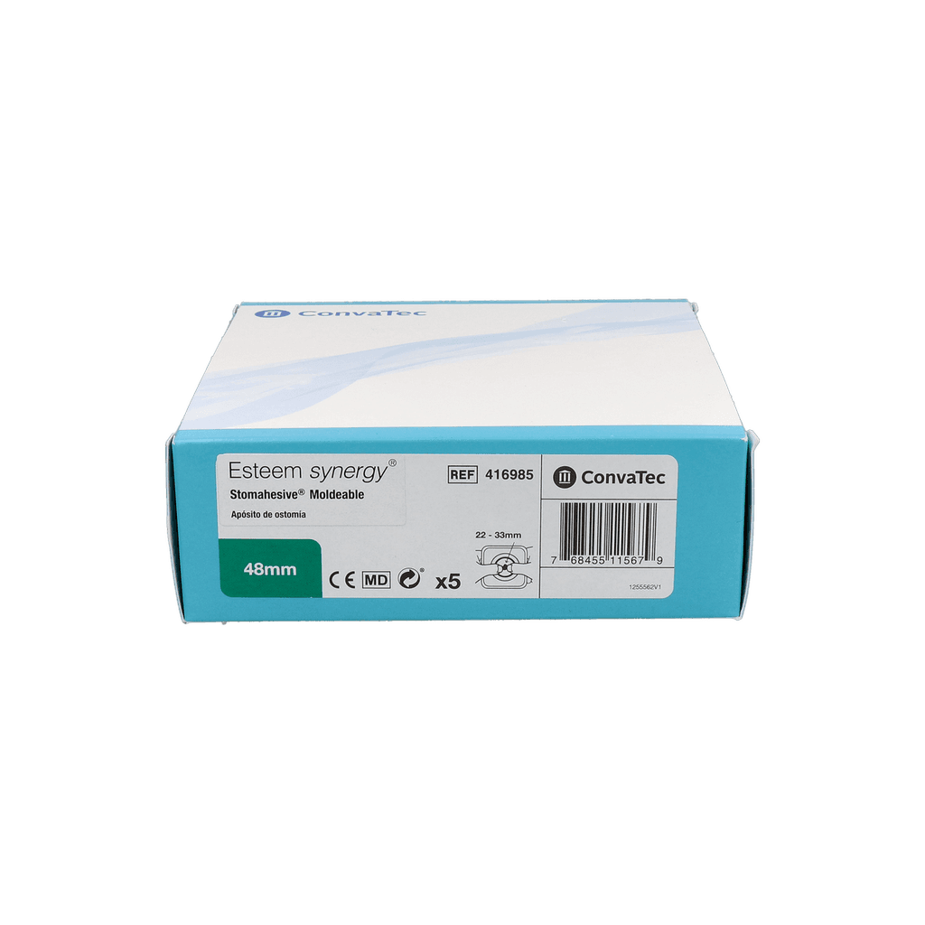 Imagen de Apositos Bolsas Ostomia Esteem Synergy Stomahesive Moldeable 22-