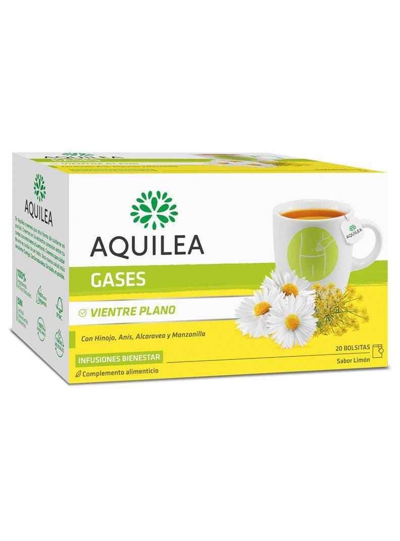 Imagen de Aquilea Gases 20 Filtros Sabor Limon