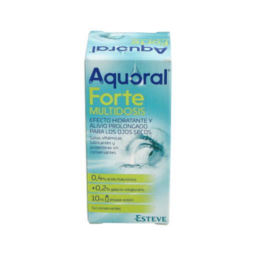 Imagen de Aquoral Forte Multidosis Gotas Oftalmicas Lubricantes Esteriles