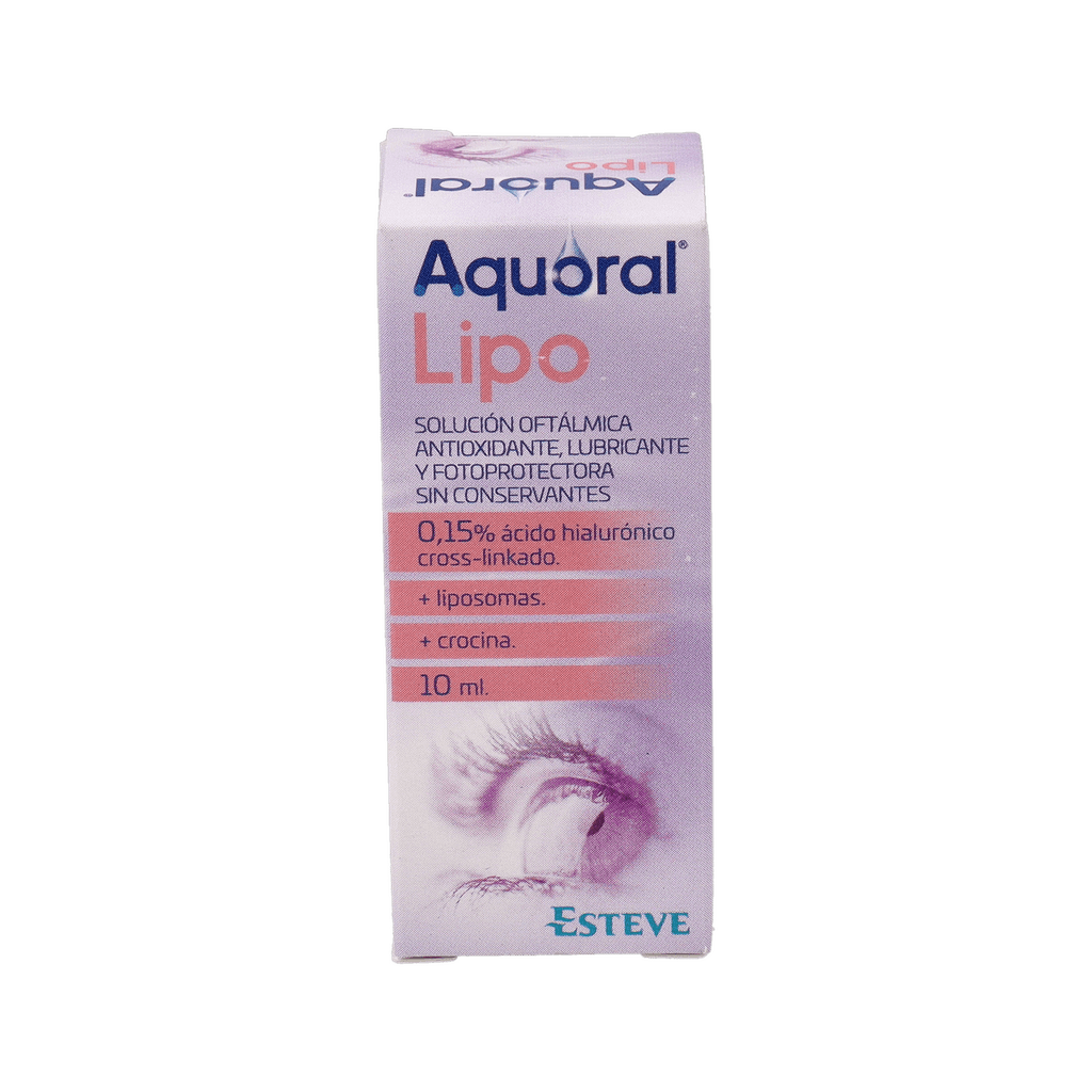 Imagen de Aquoral Lipo Solucion Oftalmica Lubricante Antioxidante Esteril