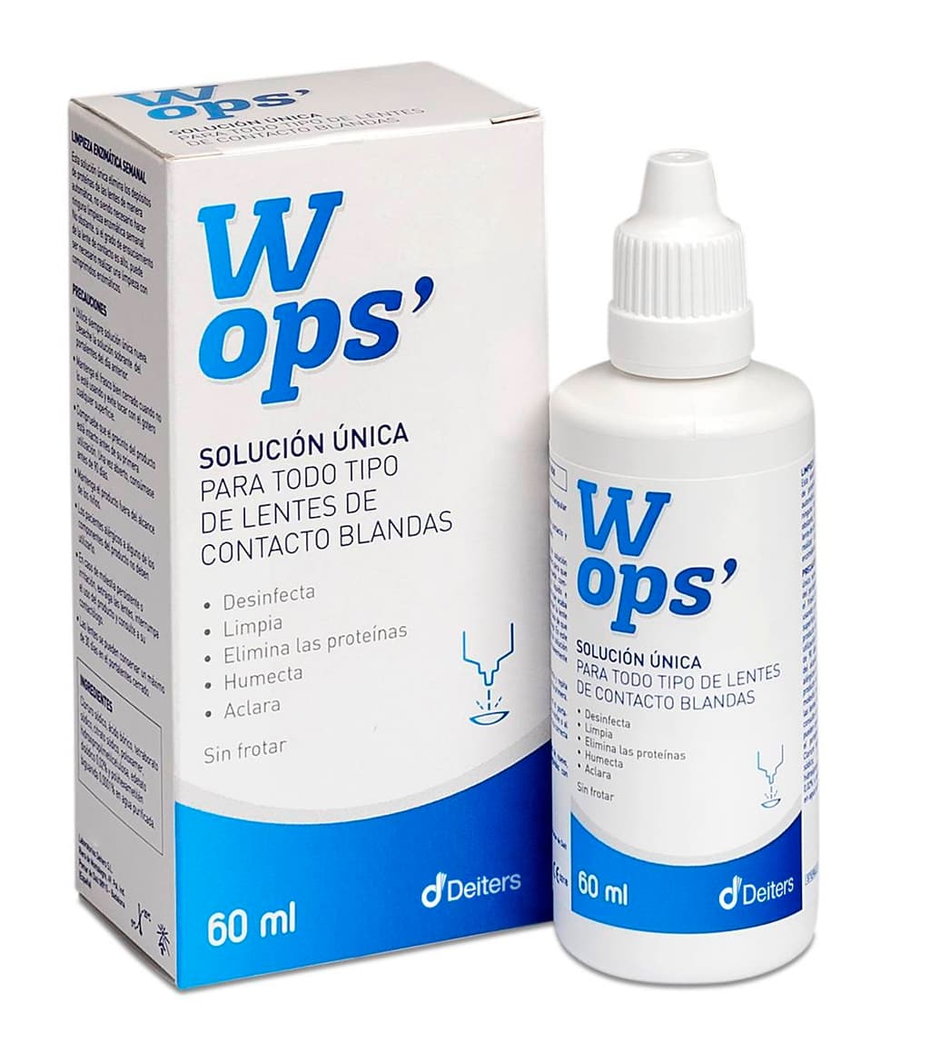Imagen de Wops Solucion Unica Lentes De Contacto Blandas