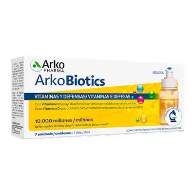 Imagen de Arkobiotics Vitaminas Y Defensas Adultos 7 Unidosis