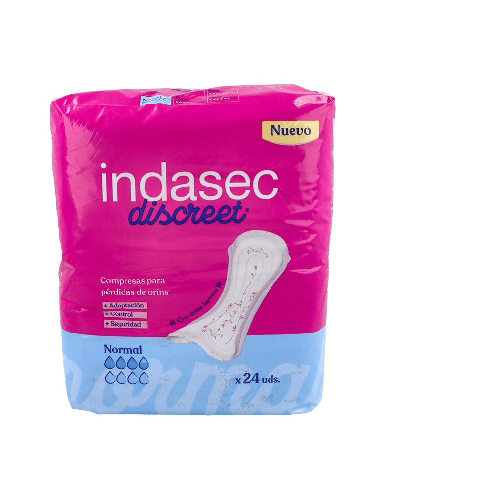 Imagen de Compresa perdidas leves indasec discreet normal
