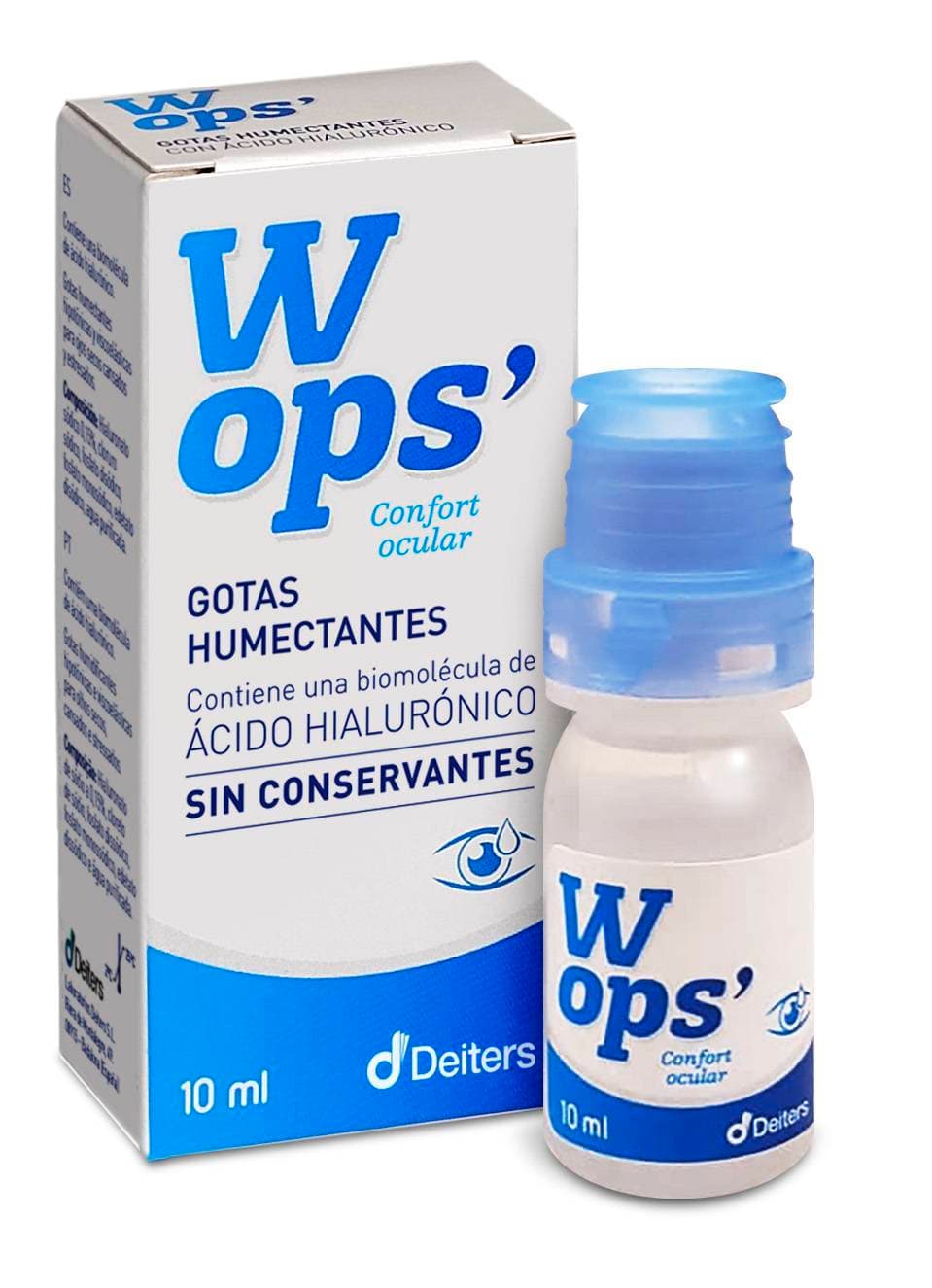 Imagen de Wops Confort Ocular Gotas Humectantes Sin Conservantes Con Acido Hialuronico