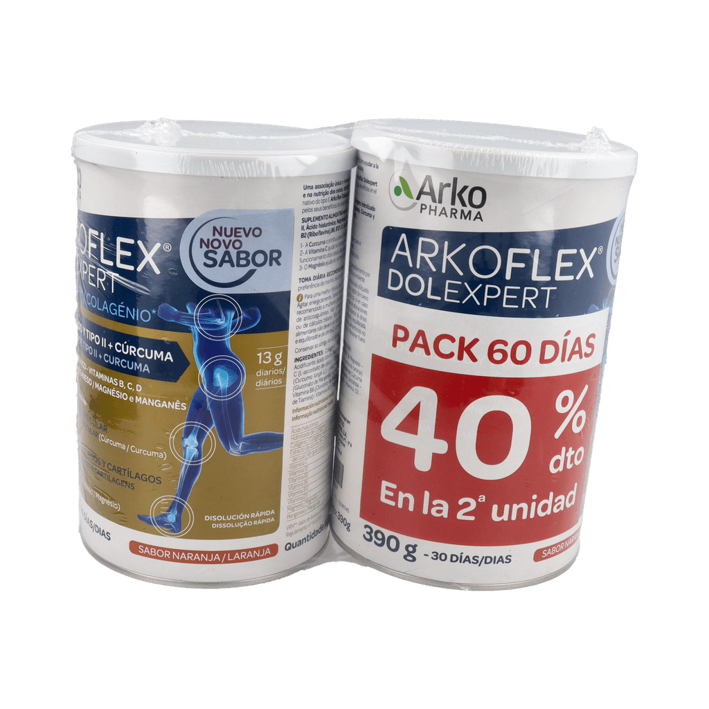 Imagen de Arkoflex dolexpert colageno 2 envases 390 g pack