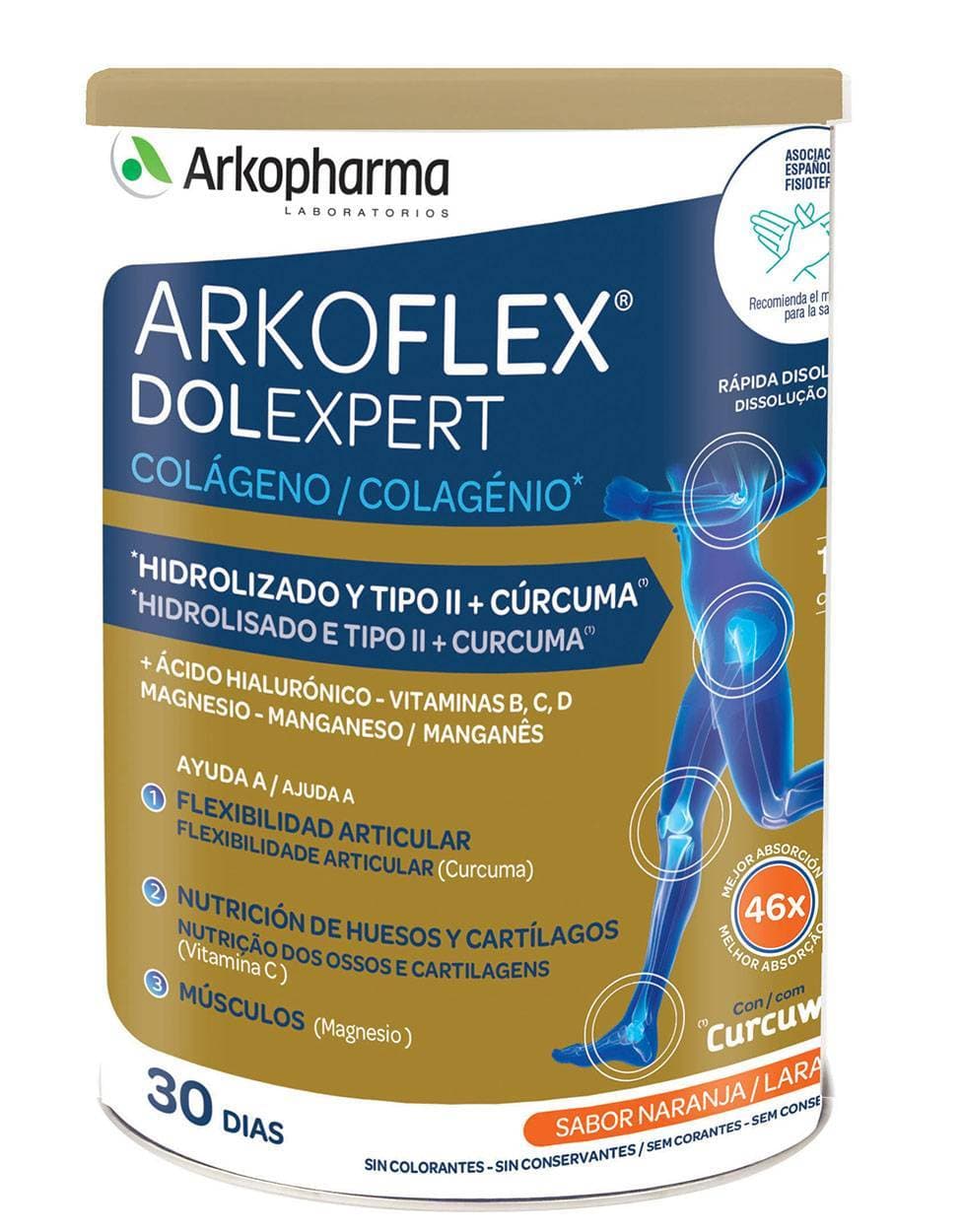 Imagen de Arkoflex Dolexpert Sabor Naranja