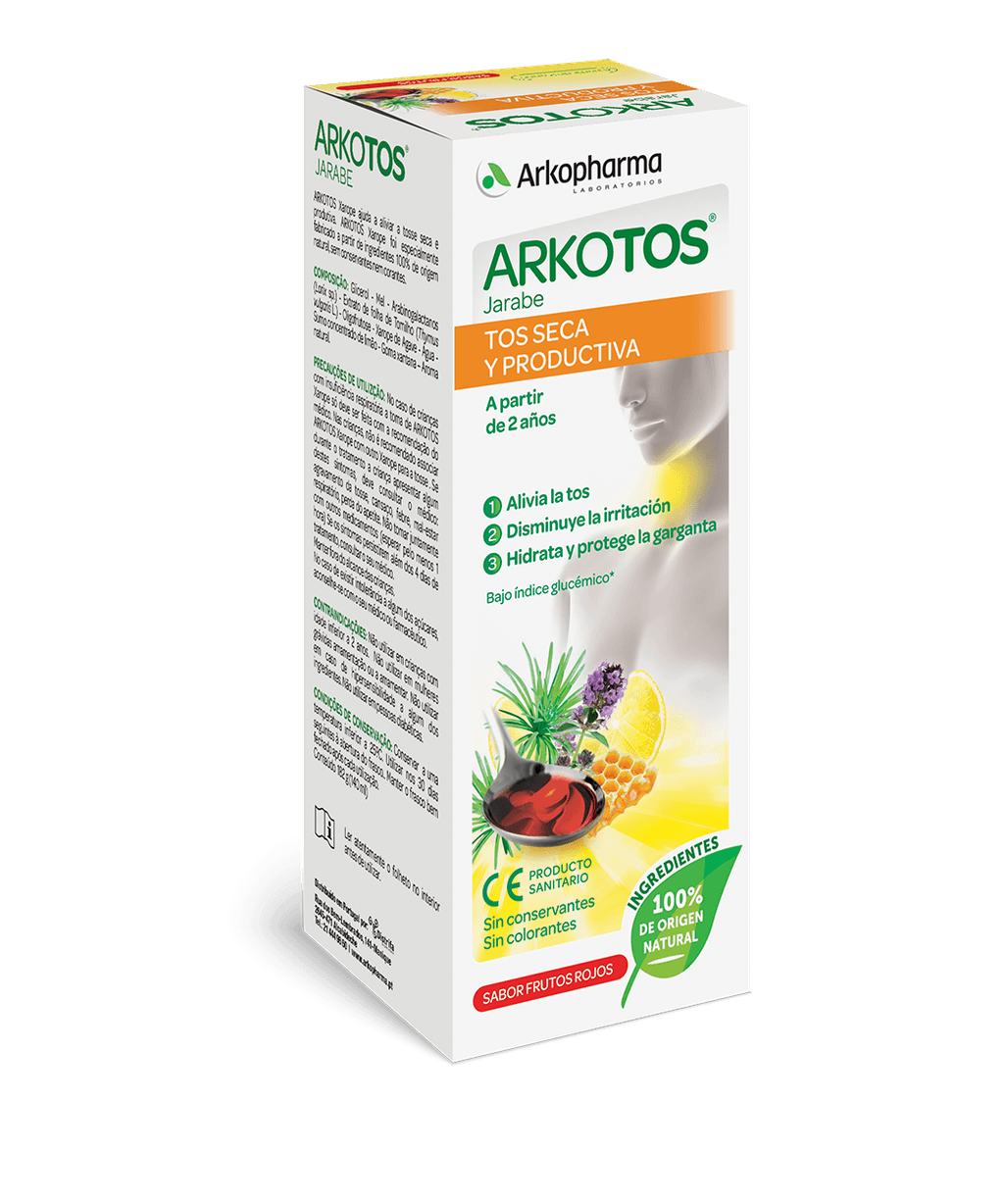 Imagen de Arkotos Tos Seca Y Productiva Sabor Frutos Rojos