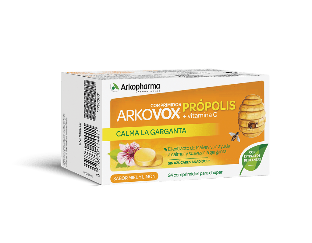 Imagen de Arkovox Propolis + Vitamina C Sabor Miel Y Limon