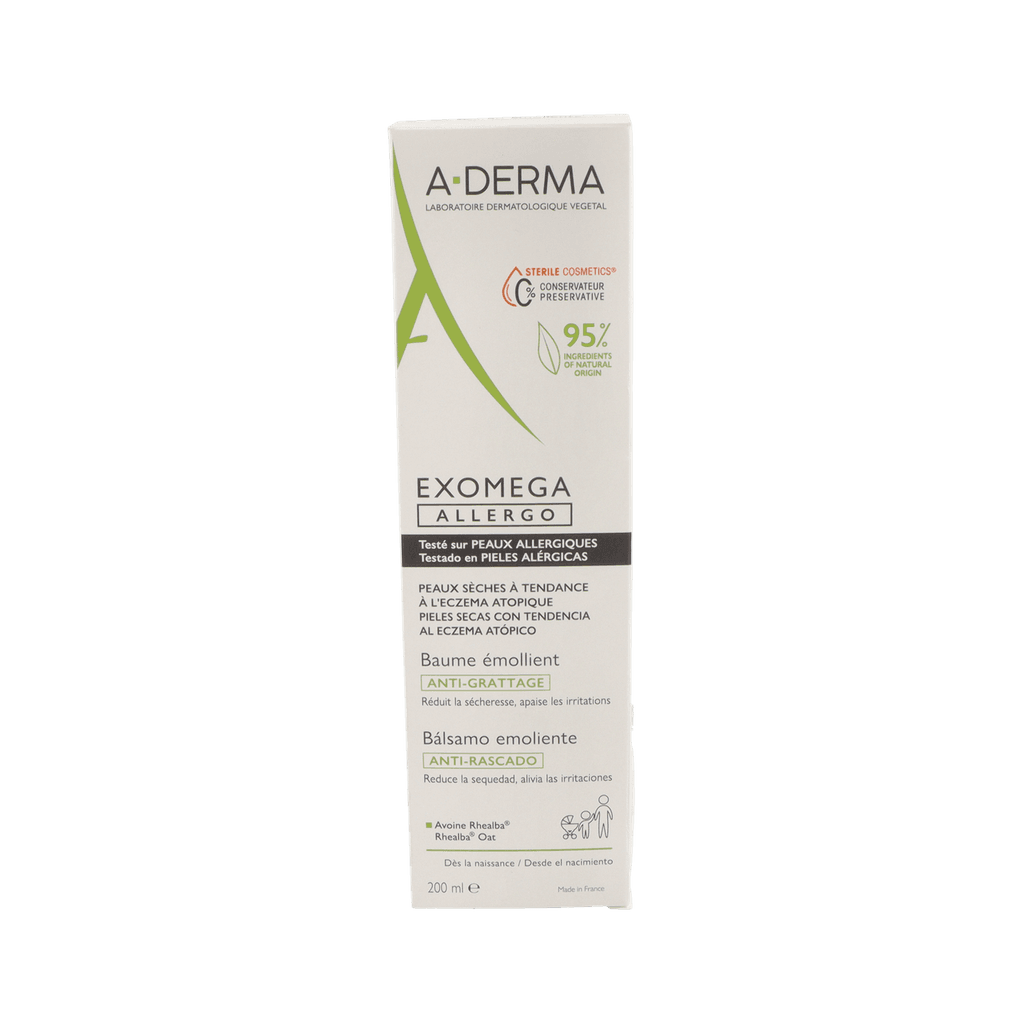 Imagen de A-Derma exomega allergo balsamo emoliente anti-rascado