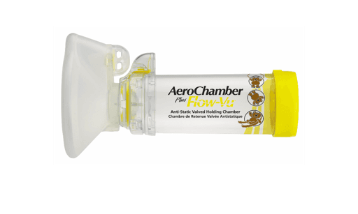 Imagen de Aerochamber plus flow-vu pediatrico camara de inhalacion infantil 1 u