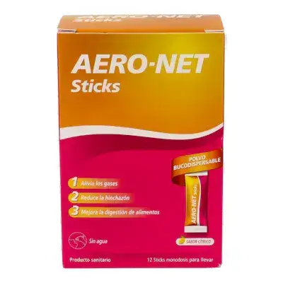 Imagen de Aero-Net 12 Sticks Sabor Citrico