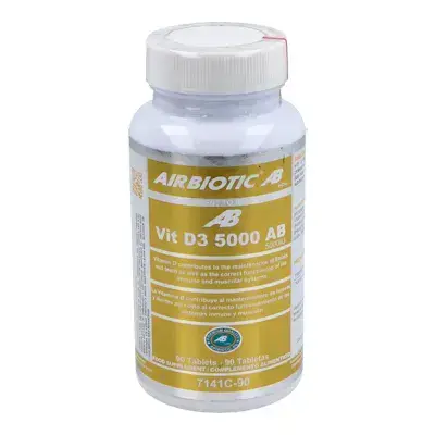 Imagen de Airbiotic Vit D3 5000 Ab 90 Tabletas