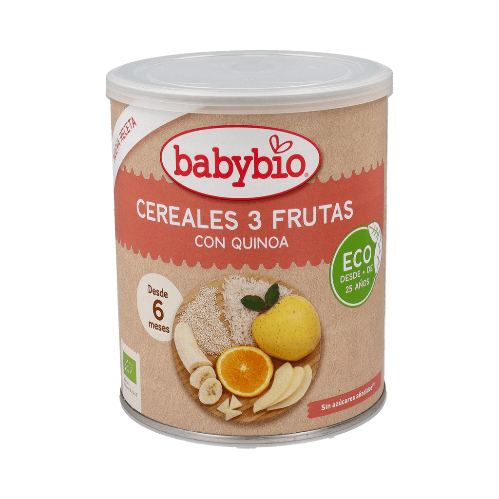 Imagen de Babybio Cereales 3 Frutas Con Quinoa