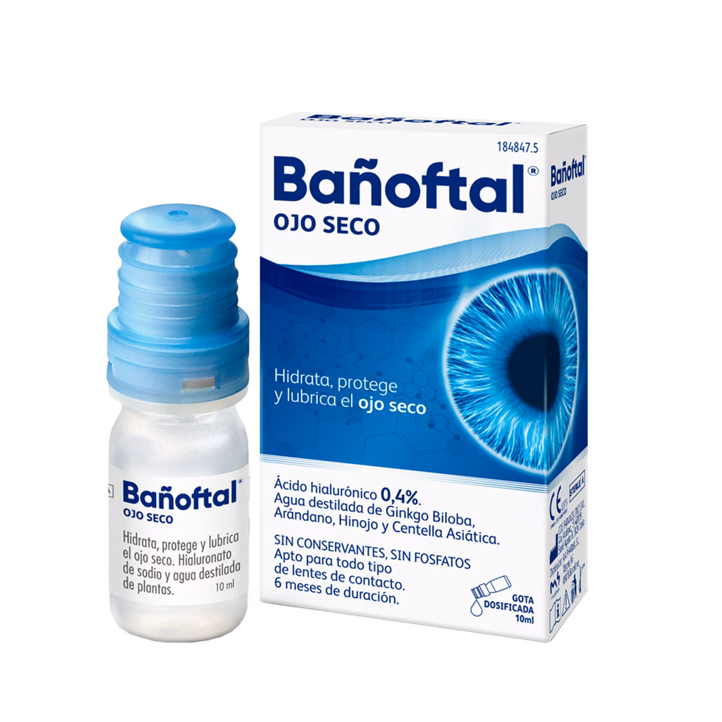 BAÑOFTAL MULTIDOSIS OJO SECO 0.4% 1 ENVASE 10 ml