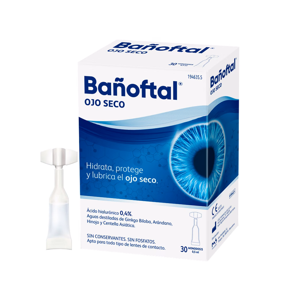 BAÑOFTAL OJO SECO 30 MONODOSIS 0,5 ml