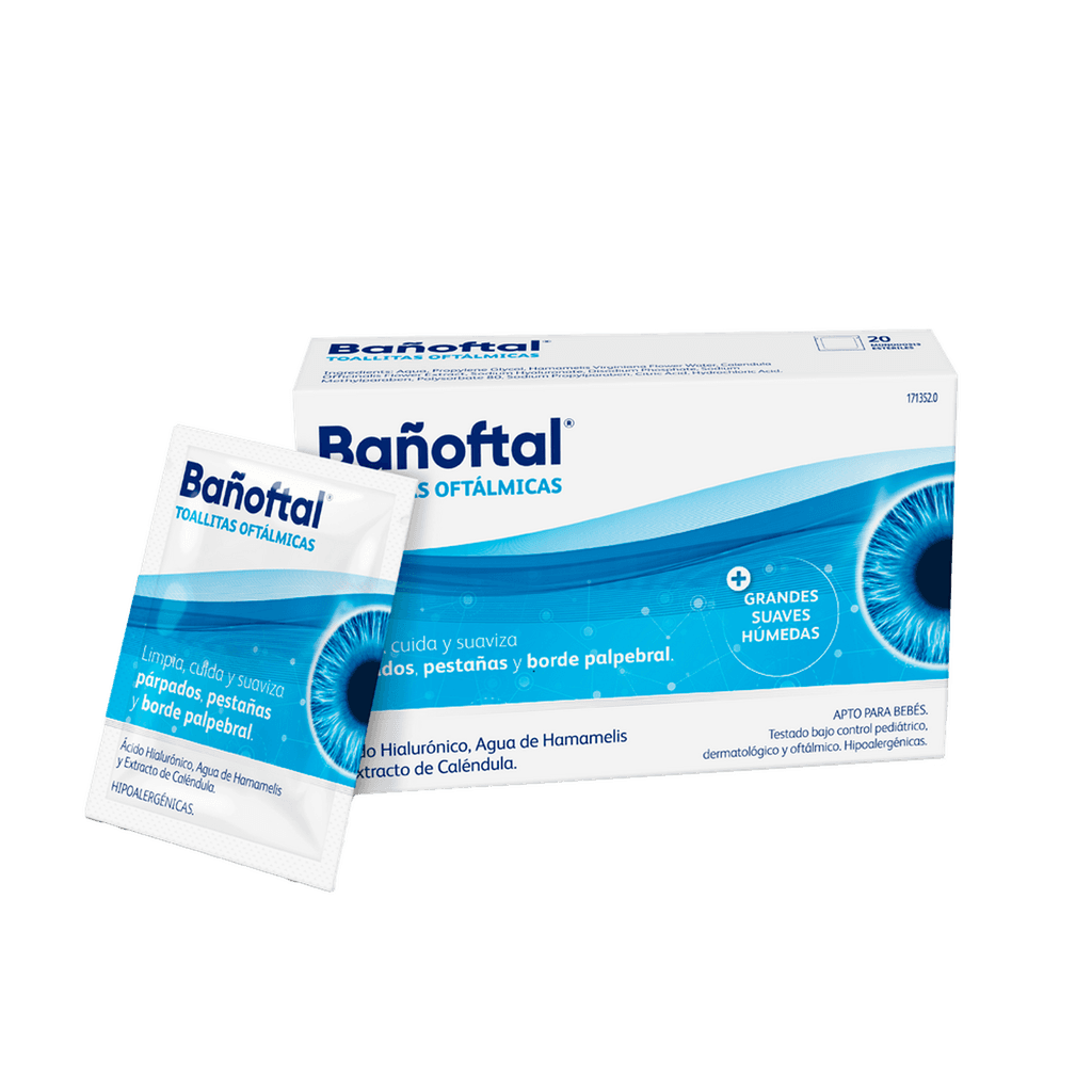 Imagen de Bañoftal Toallita Ocular Esteril