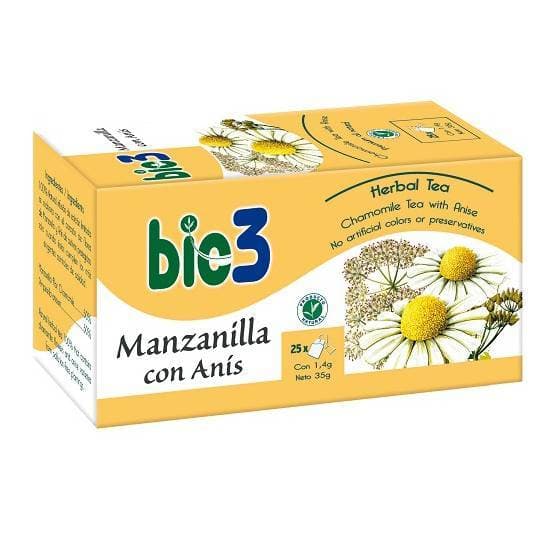 Imagen de Bio3 Manzanilla Con Anis 25 Filtros