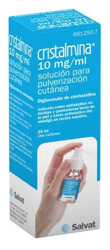 Imagen de Cristalmina 10 mg/ml solucion para pulverizacion cutanea