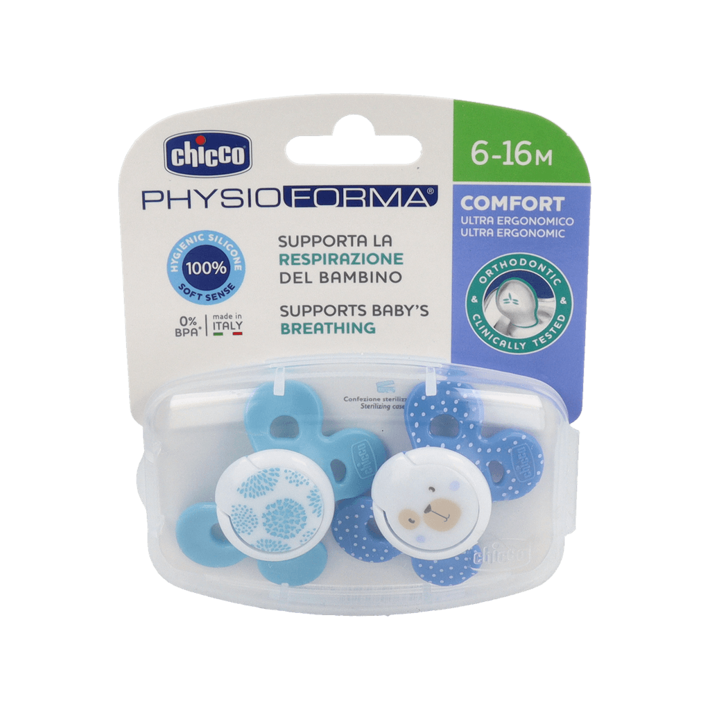 Imagen de Chupete Silicona Chicco Physio Comfort 6 - 16 Meses Niño