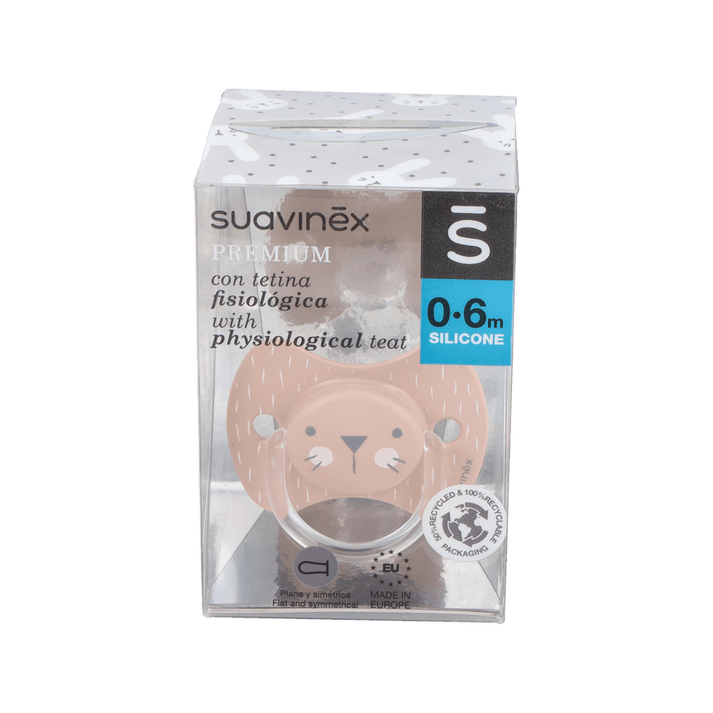 Imagen de Chupete Silicona Fisiologico Suavinex Premium 0 - 4 Meses