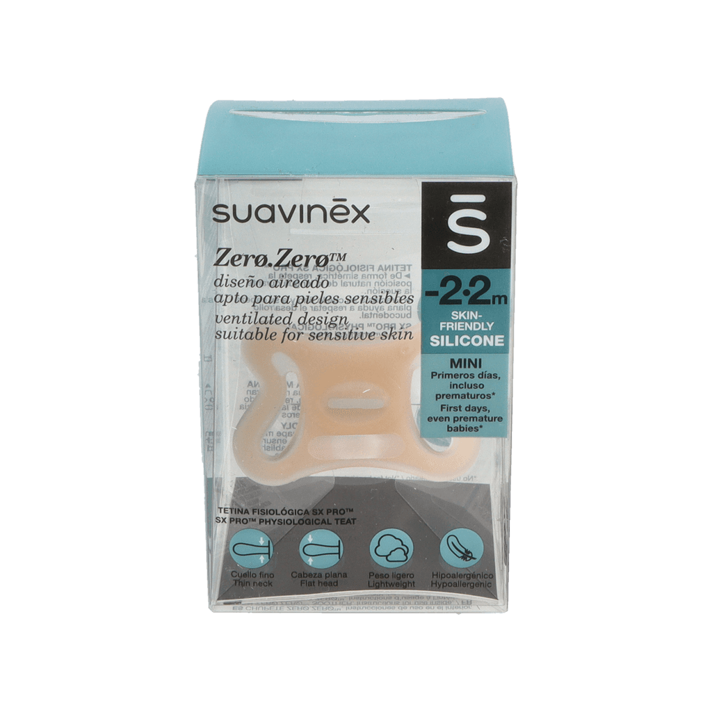 Imagen de Chupete Silicona Fisiologico Suavinex Sx Pro Zero-Zero -2 - 2 Meses
