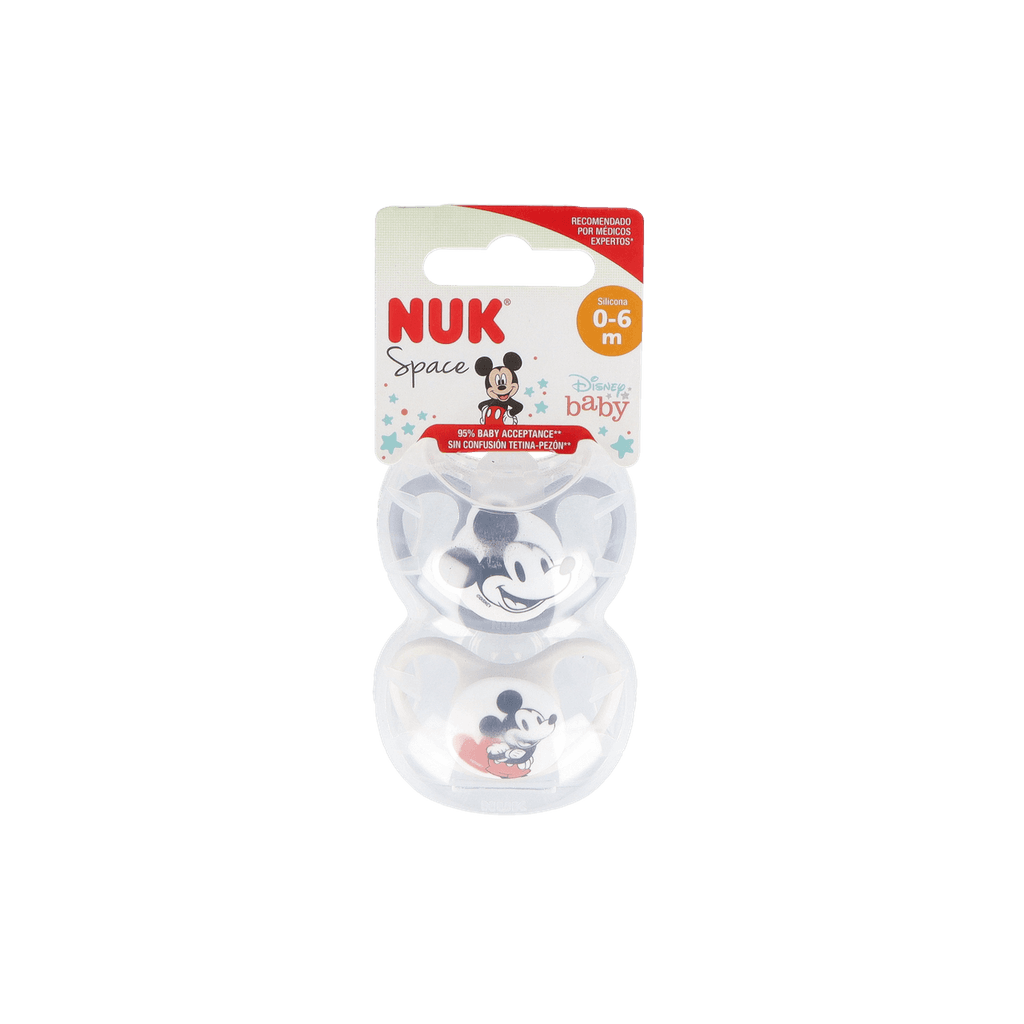 Imagen de Chupete Silicona Nuk Space Mickey 0 - 6 Meses Niño