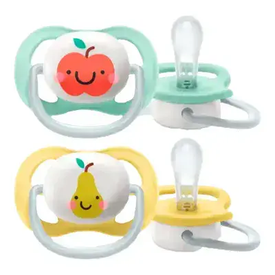 Imagen de Chupete Silicona Philips Avent Ultra Air 0 - 6 Meses Neutro Scf080/17