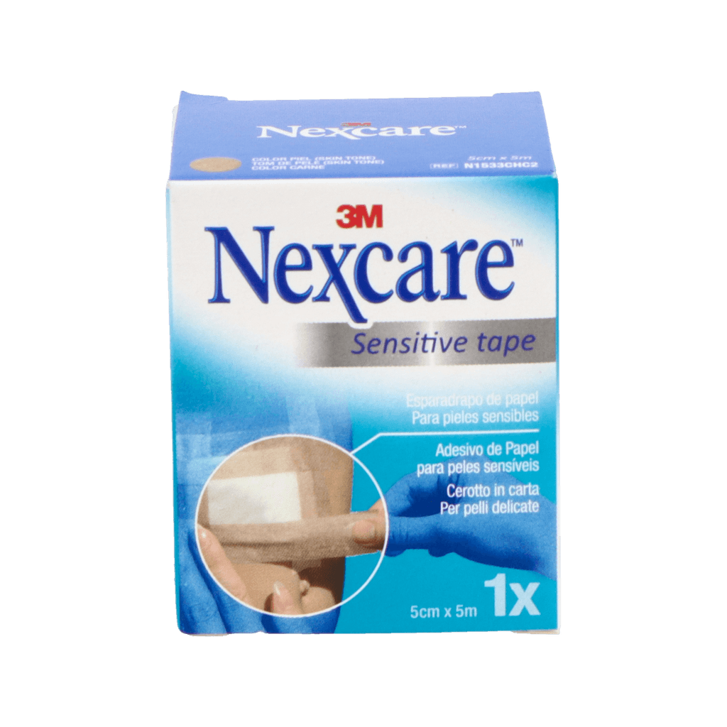 Imagen de Esparadrapo Hipoalergico Nexcare Sensitive Tape X Color Carne