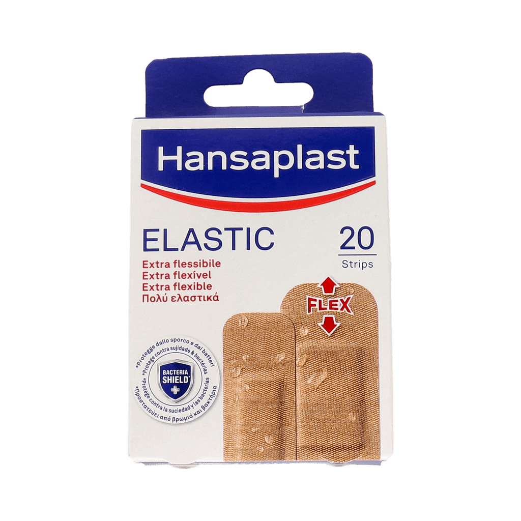 Imagen de Hansaplast Elastic Aposito Adhesivo 2 Tamaños 20 Strips