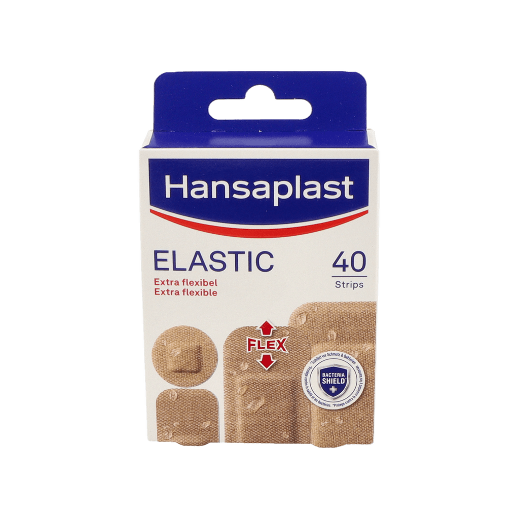 Imagen de Hansaplast Elastic Aposito Adhesivo Surtido Diferentes Tamaños
